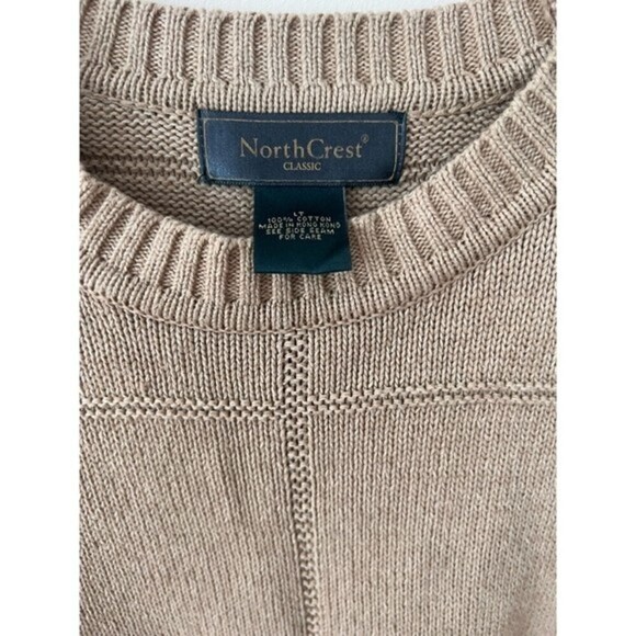 NorthCrest Classic Sweater. Size L. - Picture 8 of 9